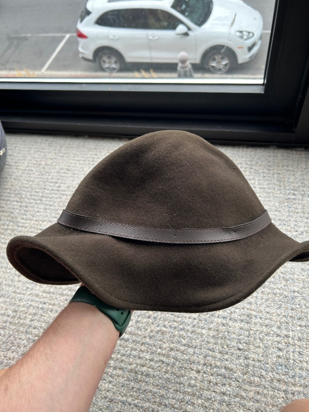 Pendleton Outback Fedora Hat Wool Mens Large Brown Western